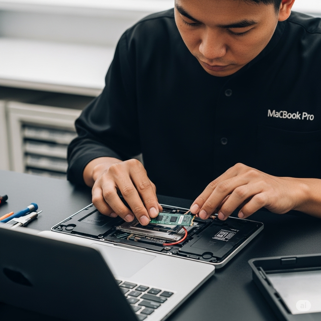 อัปเกรด SSD MacBook