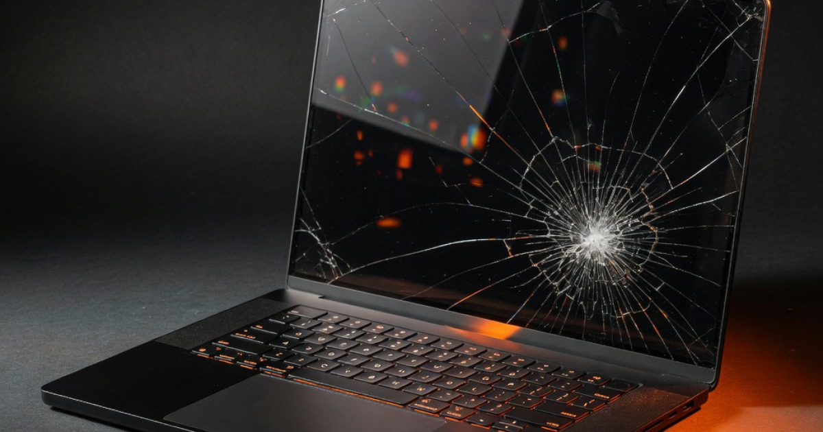 เปลี่ยนจอ MacBook 2569 มุมวิเคราะห์อาการจอแตกจากแรงสั่นสะเทือนใหม่ในยุค M4
